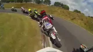 Supermoto Onboard #54 Schaafheim Lauf 2 Juli 2016