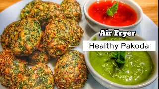 Crispy Delights: Pakora Recipe for Air Fryer - Easy & Healthy @EktasKitchen