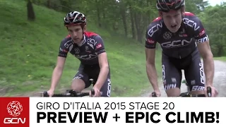 Giro D'Italia Stage 20 Preview – Climbing The Colle Delle Finestre | Giro D'Italia 2015