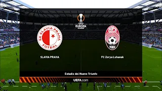 ⚽   Slavia Prague   vs  FC Zorya Luhansk  |  UEFA Europa League     (8/24/2023) 🎮 fifa 23 gameplay