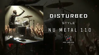 Nu Metal Drum Track | Disturbed Style | 90 BPM