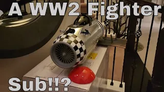 The RCSubGuy Builds a WW2 Fighter Sub and Lets Billy the Shark Loose in the Pool!