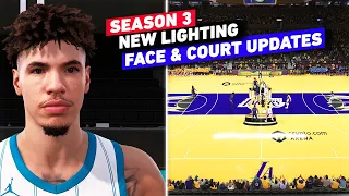 NBA 2K24: Face Scans, Celebrities, City Courts & In-Season Tournament Courts | Season 3 Update