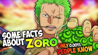 Top Intresting Zoro facts that you don't know || Explained in Hindi