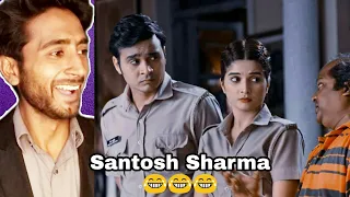 Santosh Sharma funny Scenes - Madam Sir | Pakistani Reaction | Hamza Views