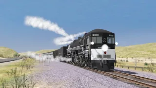 Trainz 2019: Last run of a cab forward over Donner Pass