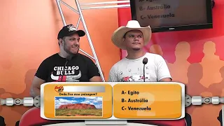 Programa de TV com a dupla Rick e Júnior