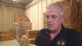 Reportage: Frits Pen van Dream Fireworks over vuurwerkplan Enschede (TV Enschede)