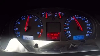 1999 Volkswagen Golf IV 2.0 8V (116PS) 0-100Km/h acceleration