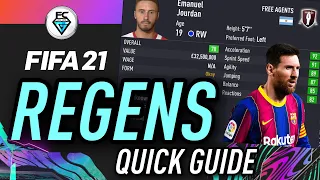 FIFA 21 CAREER MODE TIPS: EASY GUIDE TO REGENS