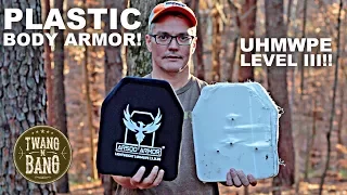 Can plastic body armor really stop bullets?