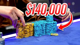 My BIGGEST Live Poker Win of the Year! - $1650 Mystery Bounty