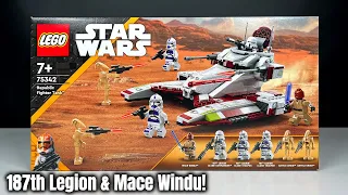 Doch besser als gedacht: LEGO Star Wars 'Republic Fighter Tank' Review! | Set 75342
