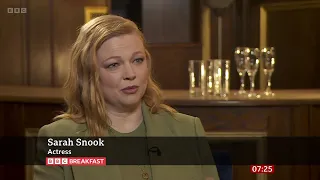 Sarah Snook (Succession, The Picture of Dorian Gray Actress) On BBC Breakfast [16.03.2024]