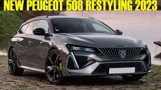 2023-2024 New Peugeot 508 Restyling - Official Information!
