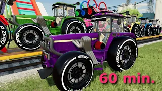 Private Train and Tractor That is Turbo Powerful Tractors and Big Paint Tubs - New Game Objects