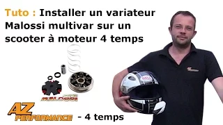 Tuto Installer un variateur Malossi Multivar de son scooter Chinois de type Gy6 / 139QMB / …