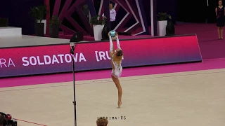 Alexandra SOLDATOVA (RUS) Ball EC 2017 - Final