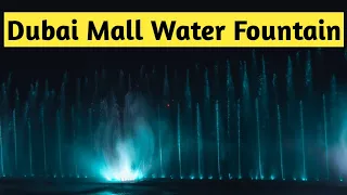 #dubainewswithaminur Water Fountain Show Dubai Mall