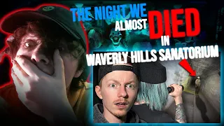 The NIGHT we ALMOST DIED in WAVERLY HILLS SANATORIUM | TWIN PARANORMAL REACTION