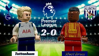 Tottenham 2-0 West Brom | LEGO Highlights