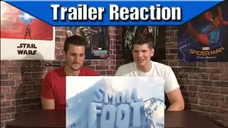 SmallFoot Official Trailer Reaction - IS SMALLFOOT REAL????