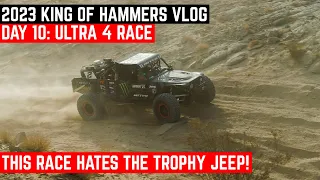 KING OF HAMMERS STRIKES AGAIN! ULTRA 4 RACE IN THE TROPHY JEEP RECAP | CASEY CURRIE VLOG