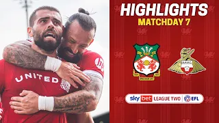 HIGHLIGHTS | Wrexham AFC vs Doncaster Rovers