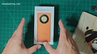 My HONOR X9b 5G unboxing for PhoneSentral.com