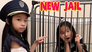 Pretend Play Police Kaycee Escape NEW Jail