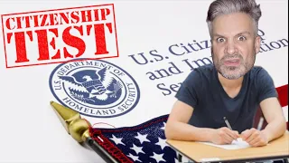 British Guy takes the US Citizenship TEST