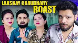 THIS FAMILY ROASTED ME 😭 *my reply* | LAKSHAY CHAUDHARY