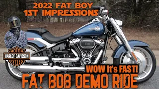 2022 Fat Boy Test Ride & First Impressions - It's FAST AF!