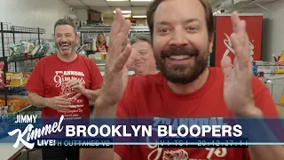 Bloopers – Jimmy Kimmel & Jimmy Fallon in Brooklyn