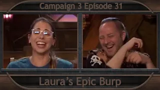 Critical Role Clip | Laura's Epic Burp | Campaign 3 Episode 31