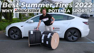 Best Summer Tires in 2022 | Why did I choose Bridgestone Potenza Sport !?