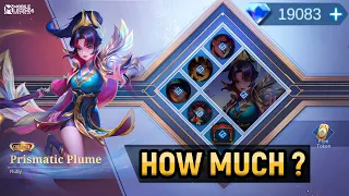 AUGUST GRAND COLLECTION EVENT - RUBY PRISMATC PLUME - COLLECTOR SKIN