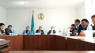 Собрание с главами отделов Абайской лбласти в городе Шар. 18.09.2023 года. Часть 2.