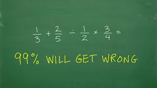99% of Math Students Will Make an Error
