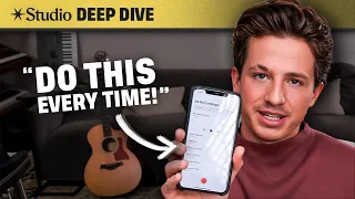 Charlie Puth’s 5 BEST Songwriting Tips | Studio Deep Dive