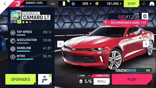 Asphalt 9 - Camaro LT Customization and Gameplay!