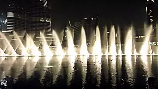 Dubai Mall Fountains Arabic Music Enta Omri I 05/06/11