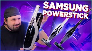 OS ASPIRADORES VERTICAIS DA SAMSUNG: POWERSTICK VS6000 E VS6500!