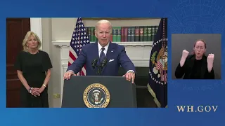 Joe Biden speech after Uvalde shooting addresses gun violence and calls for action