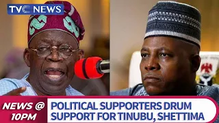 Political Supporters Drum Support For Bola Tinubu, Shettima