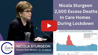 Nicola Sturgeon | 2,500 Excess Deaths in Scottish Care Homes during LOCKDOWN