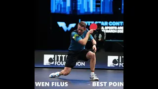 Ruwen Filus Best Points at WTT Star Contender Doha 2021