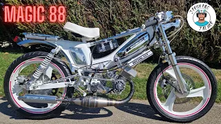 The MAGIC'88 - la motobécane AV88 Custom Survitaminé