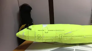 RC Boeing 747-400 scratch built (1:54 scale) Part 1