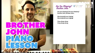 Are You Sleeping/Brother John Piano & Xylophone Lesson | Live Lesson Ep. 40